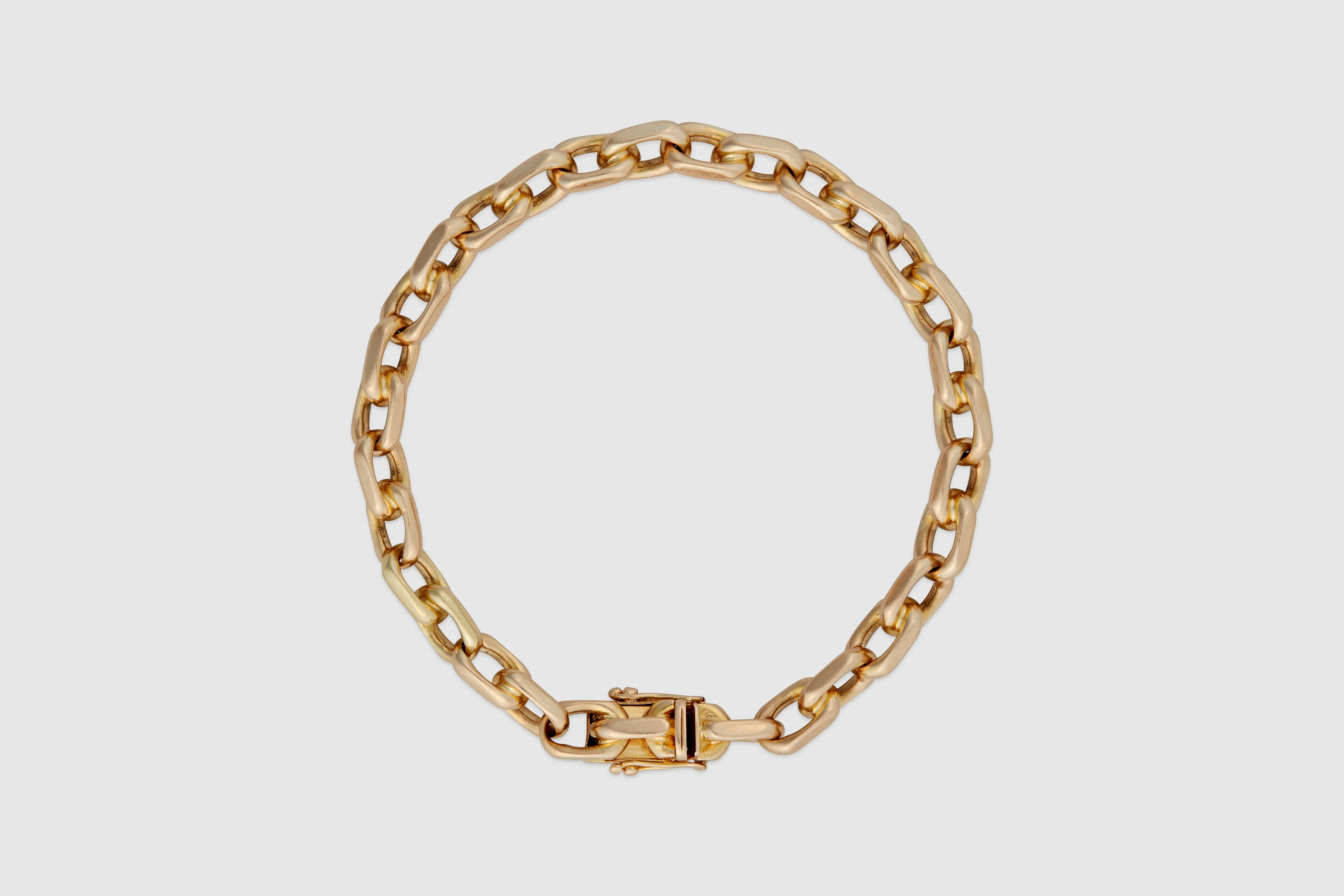 18k Soft Anchor Link Bracelet