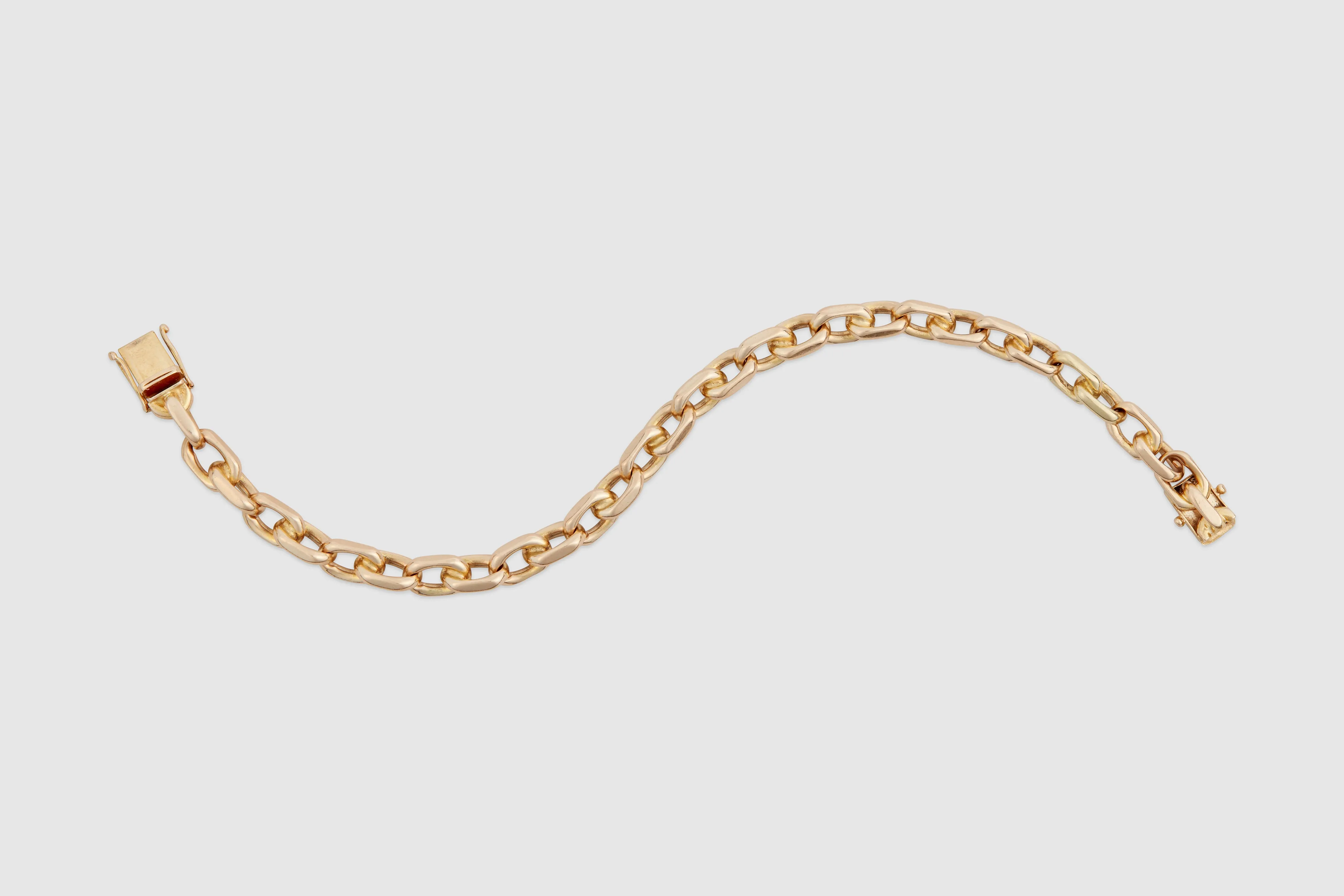 18k Soft Anchor Link Bracelet