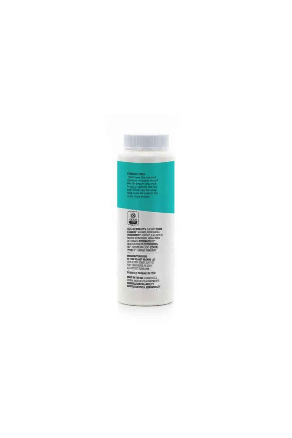 Acure Dry Shampoo - Brunette to Dark Hair 48g