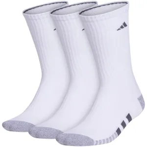 adidas Cushioned Crew 3 Pack Socks - White