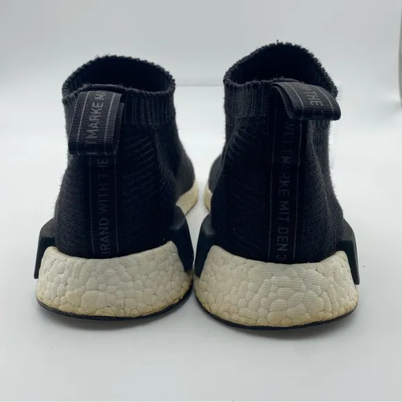 Adidas NMD City Sock Men Size 9.5 Shoes Black Boost Sneakers Slip On Running