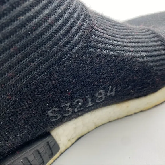 Adidas NMD City Sock Men Size 9.5 Shoes Black Boost Sneakers Slip On Running