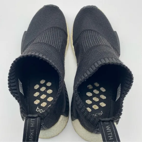 Adidas NMD City Sock Men Size 9.5 Shoes Black Boost Sneakers Slip On Running