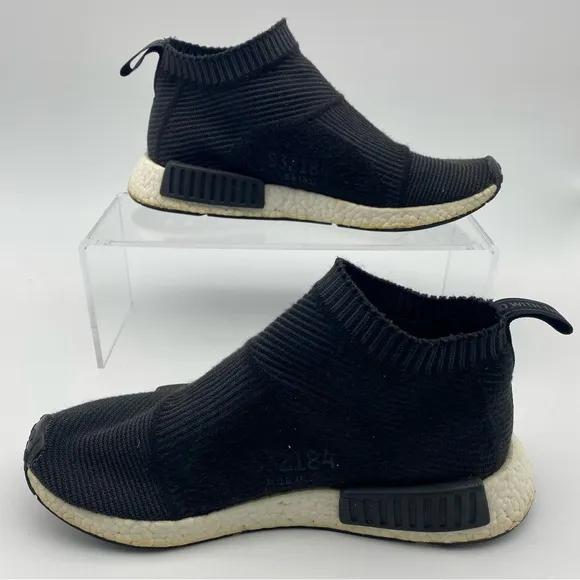 Adidas NMD City Sock Men Size 9.5 Shoes Black Boost Sneakers Slip On Running
