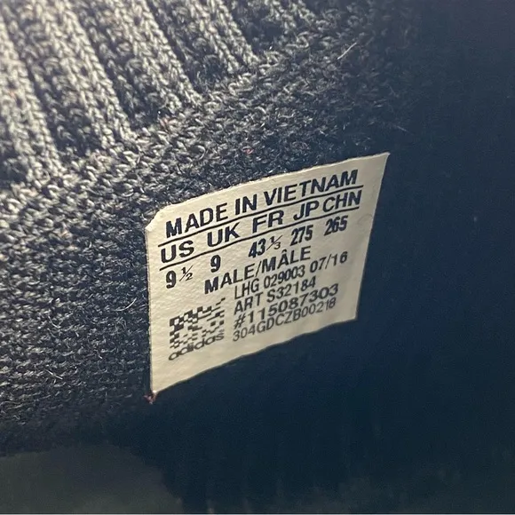 Adidas NMD City Sock Men Size 9.5 Shoes Black Boost Sneakers Slip On Running