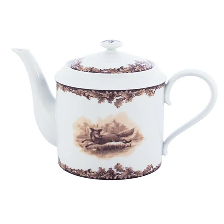 Aiken Hunt Dinnerware Fox Teapot