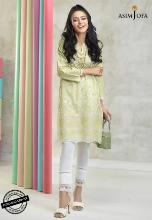 AJES-09 | Asim Jofa AJ Essentials Summer Collection 2022 | Embroidered Cotton Suits Unstitched 2 Piece