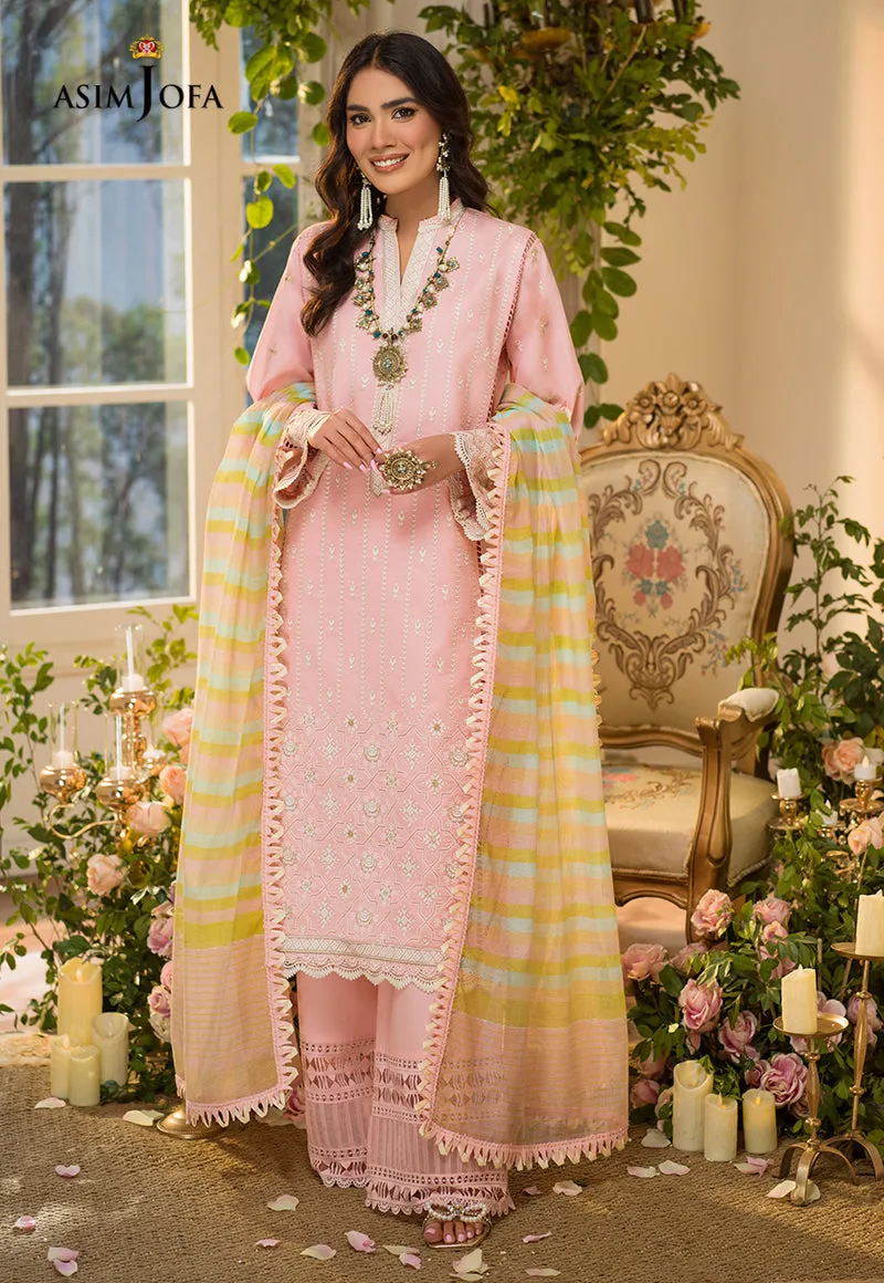 AJPR-14 | Asim Jofa Prints Rania Collection 2022 | Unstitched Embroidered Lawn Suits