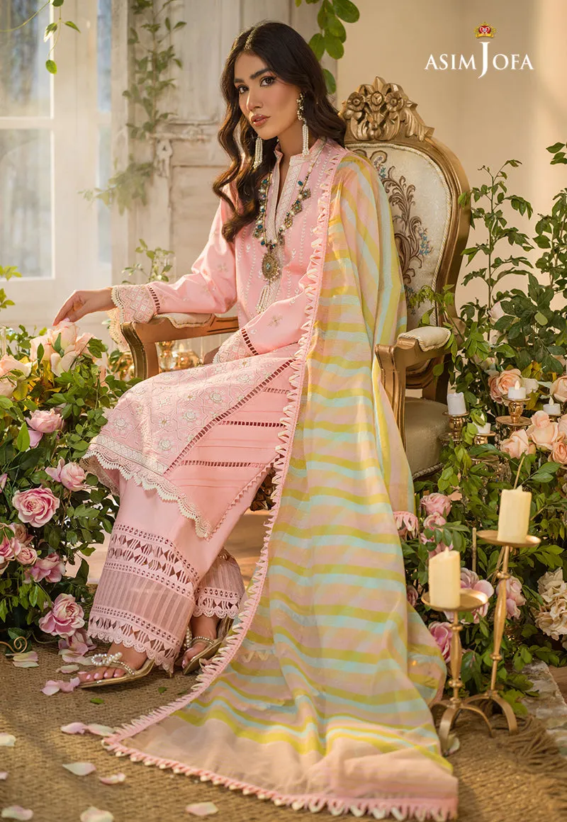AJPR-14 | Asim Jofa Prints Rania Collection 2022 | Unstitched Embroidered Lawn Suits