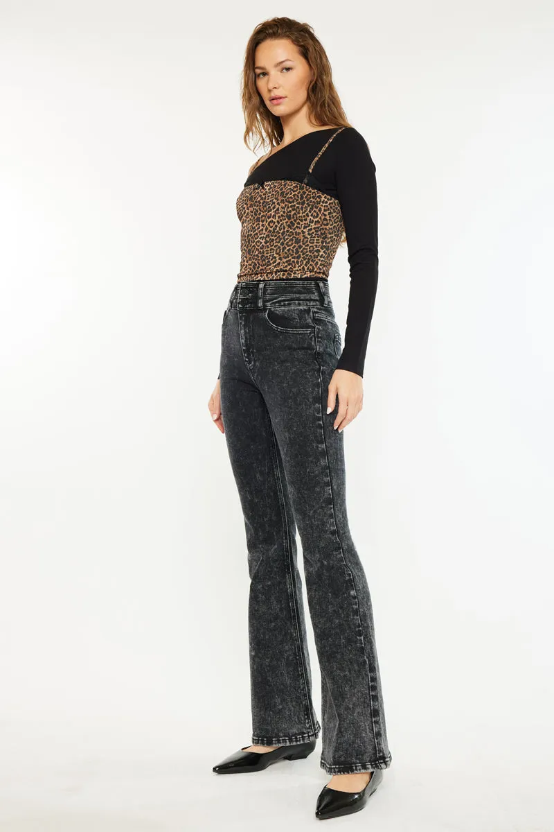 Amirah Ultra High Rise Flare Jeans