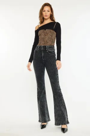 Amirah Ultra High Rise Flare Jeans