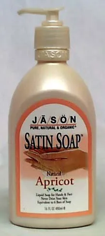 Apricot Liquid Satin Soap w/Pump