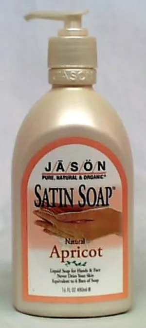 Apricot Liquid Satin Soap w/Pump