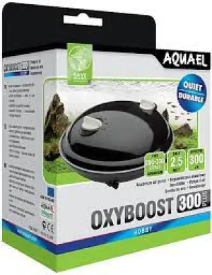 Aquael Oxyboost 300 Plus Air Pump - 2 x 150L/Hr