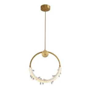 Ava Crystal Pendant Light