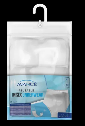 Avancé Unisex Reusable Incontinence Underwear