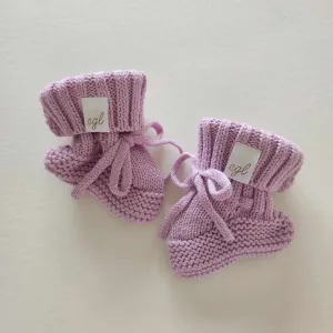 BABY BOOTIES - LILAC