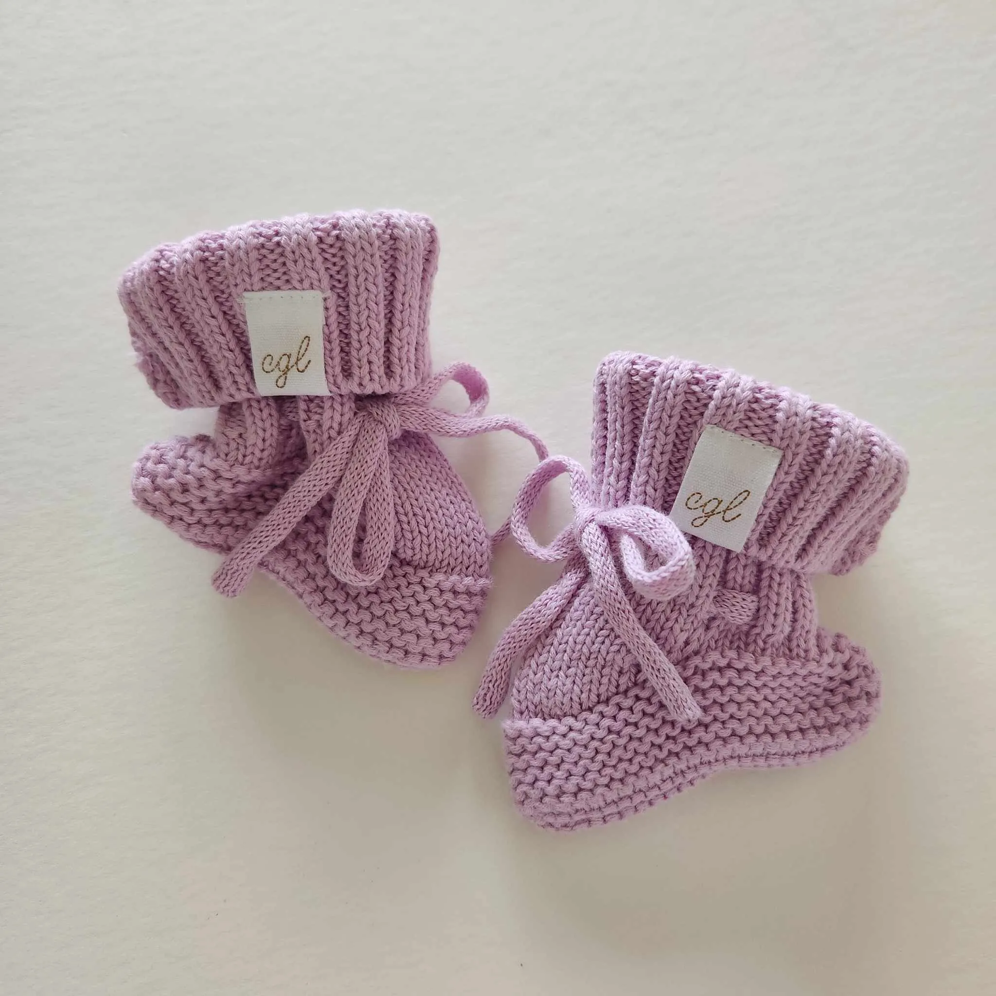 BABY BOOTIES - LILAC