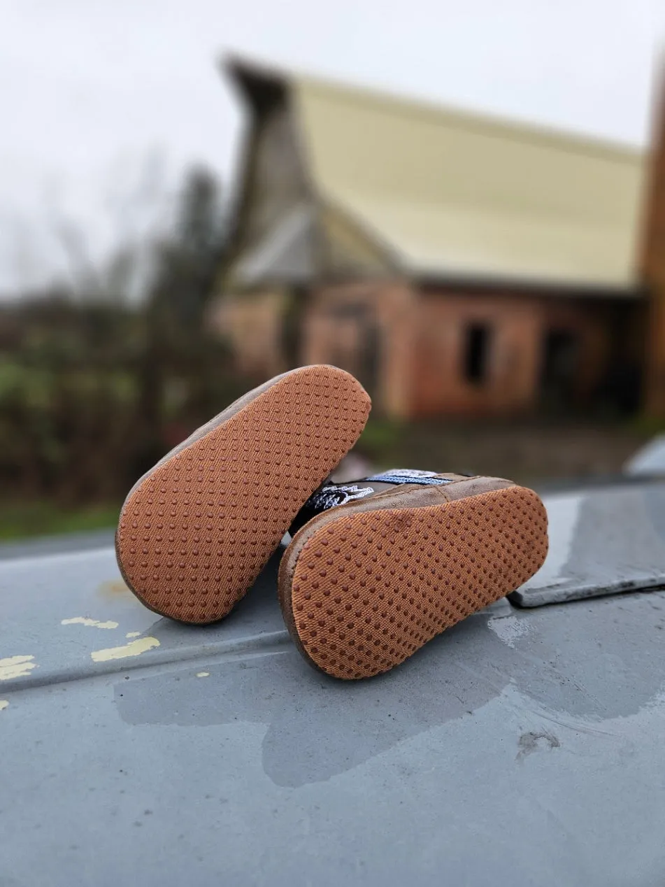 Baby Cowboy Brown Booties