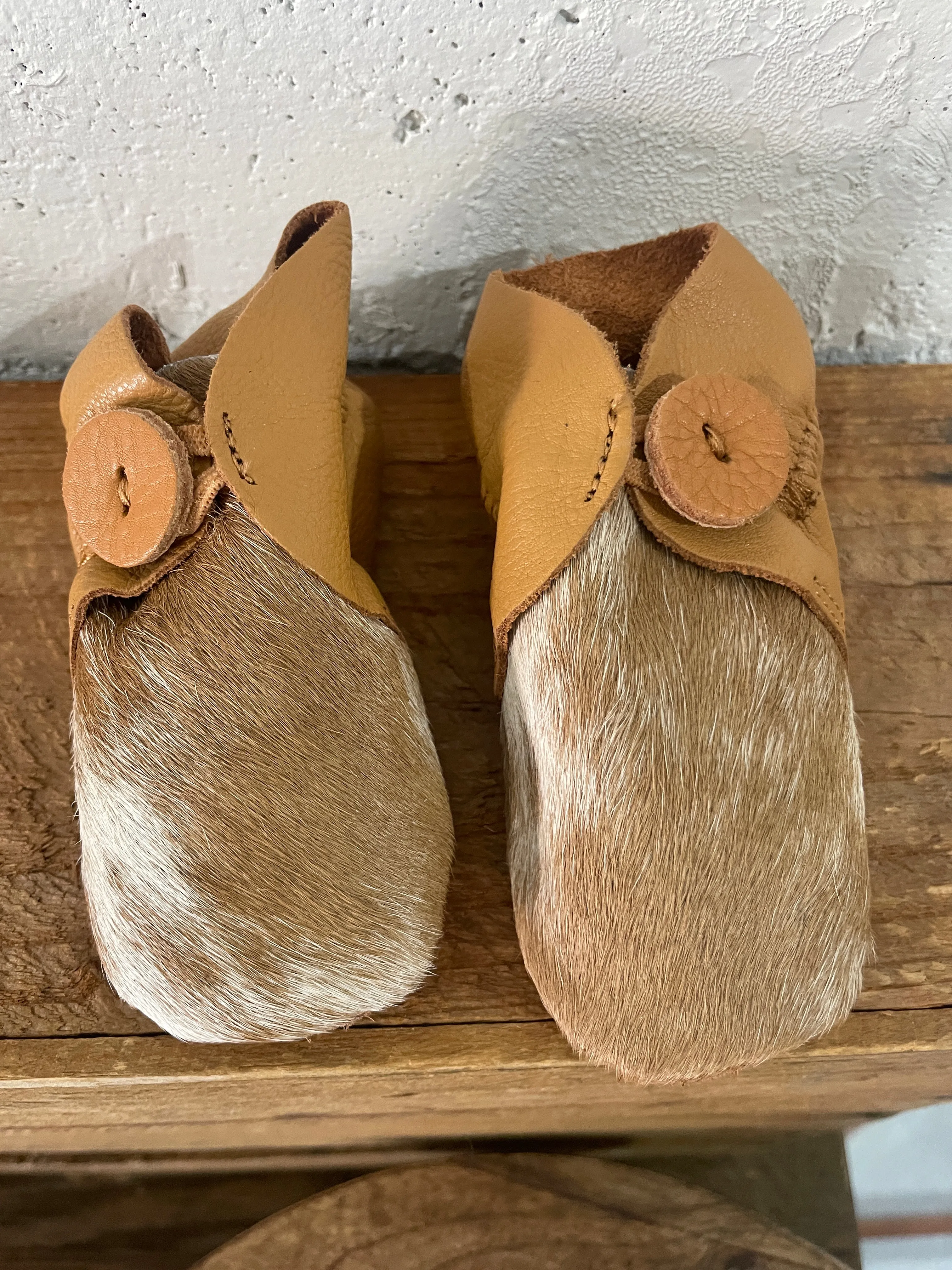 Baby Leather Booties