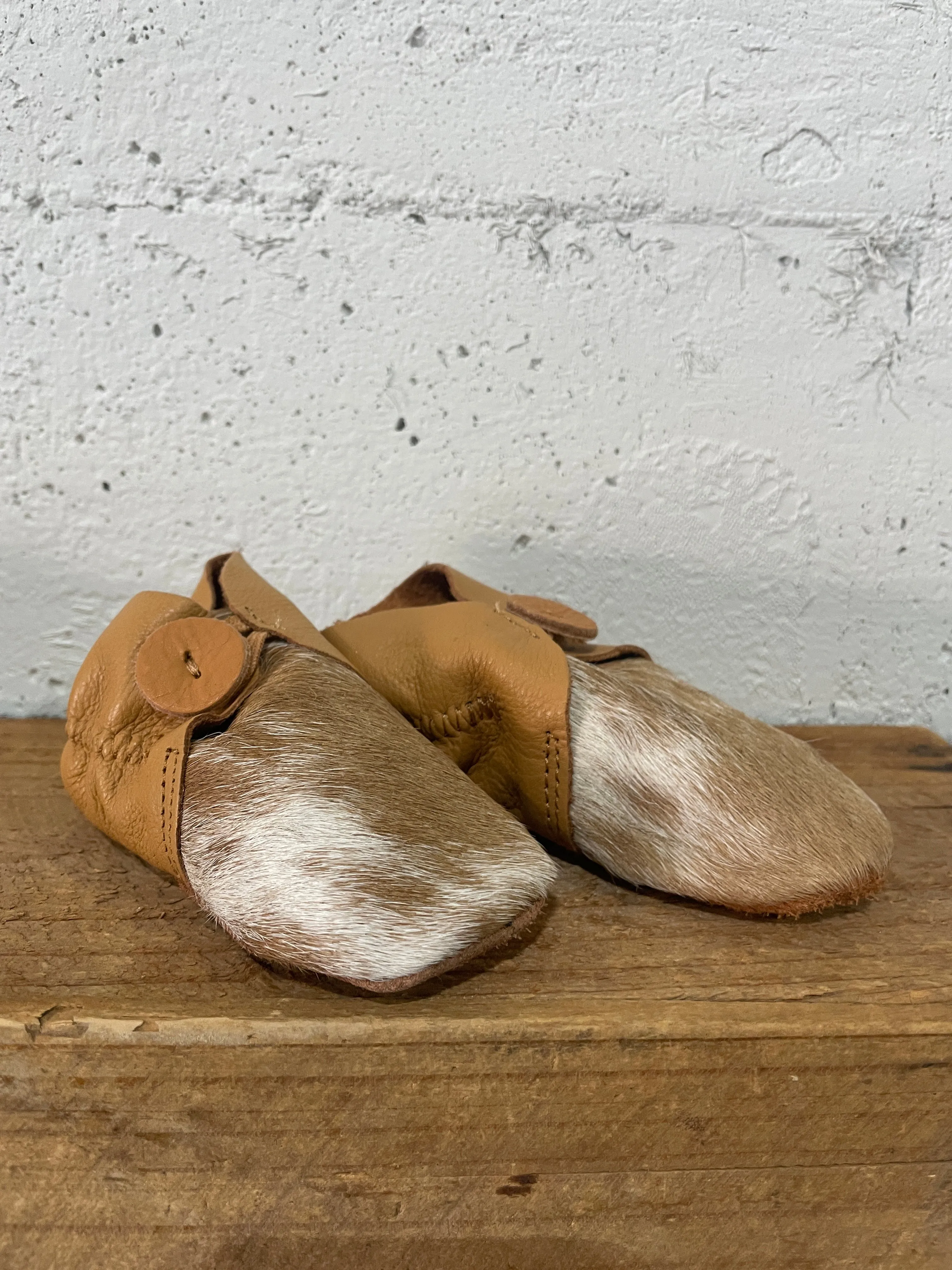 Baby Leather Booties