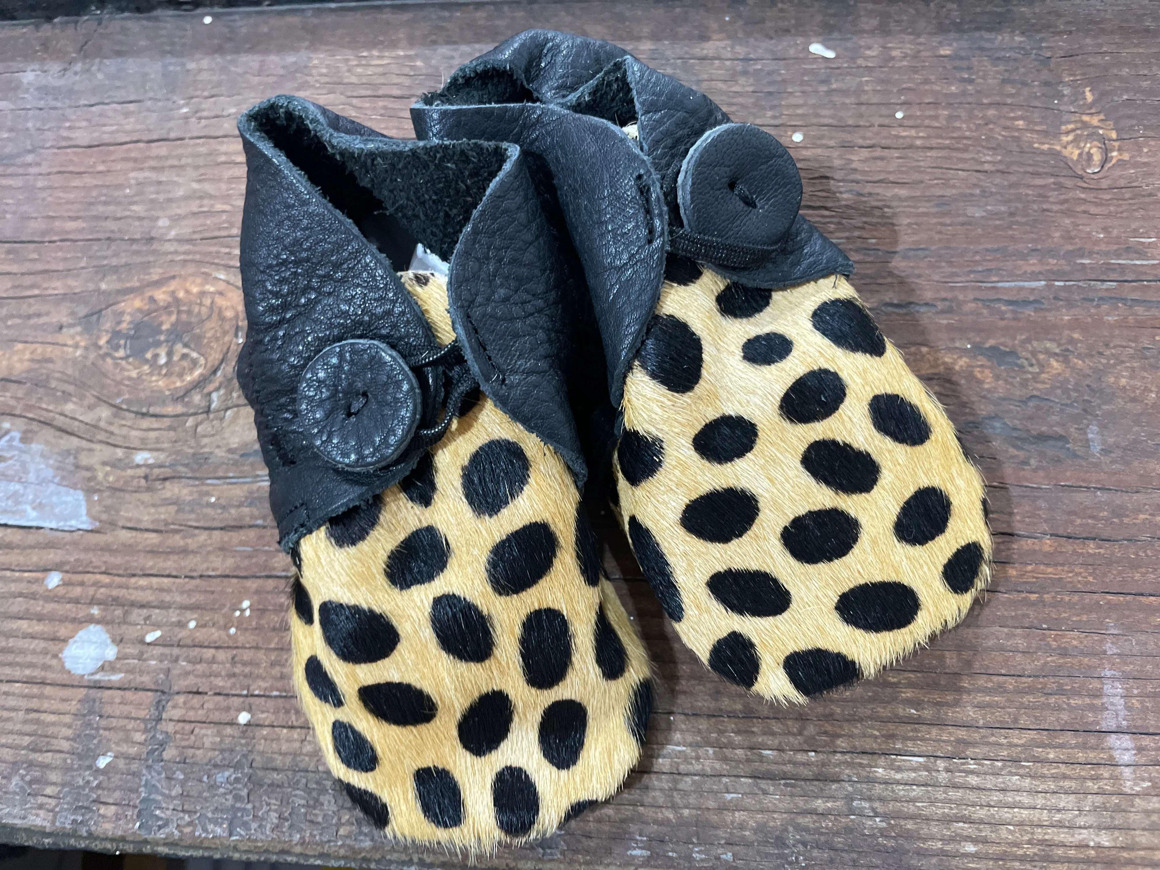 Baby Leather Booties
