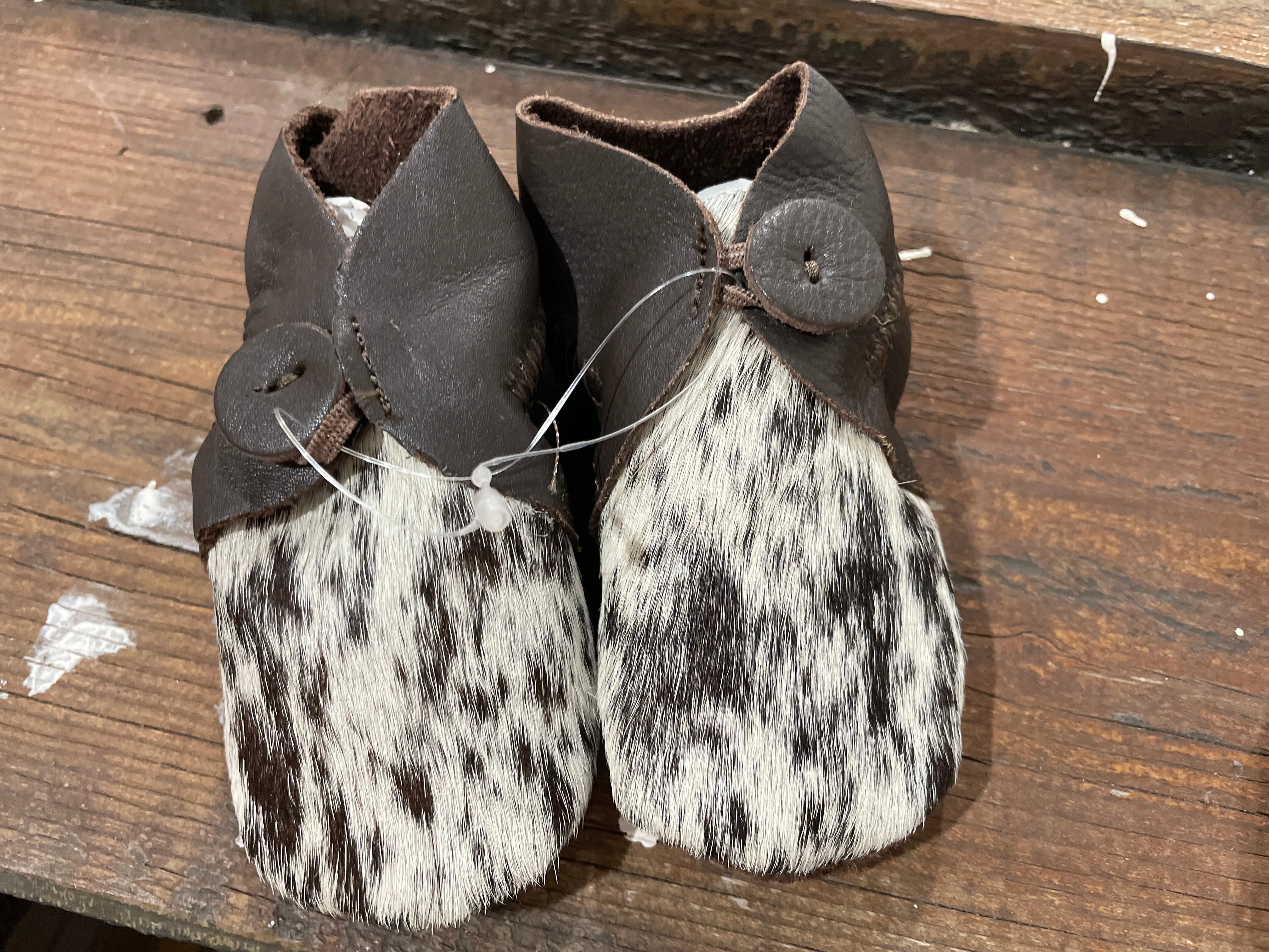 Baby Leather Booties