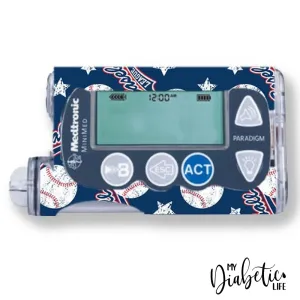 Baseball - Medtronic Paradigm Series 7 Sticker