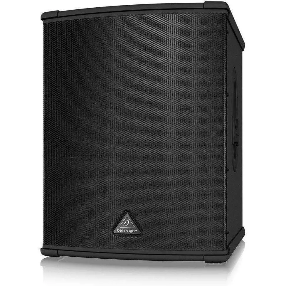 Behringer B1500XP Active 3000-Watt PA Subwoofer with 15" Turbosound Speaker and Built-In Stereo Crossover