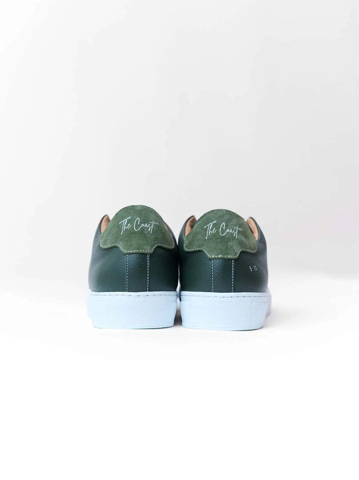 Beni Slip-In with lambskin lining in green