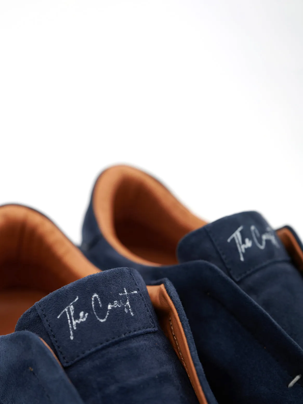 Benni Slip In made of Camoscio Super Soft in Navy