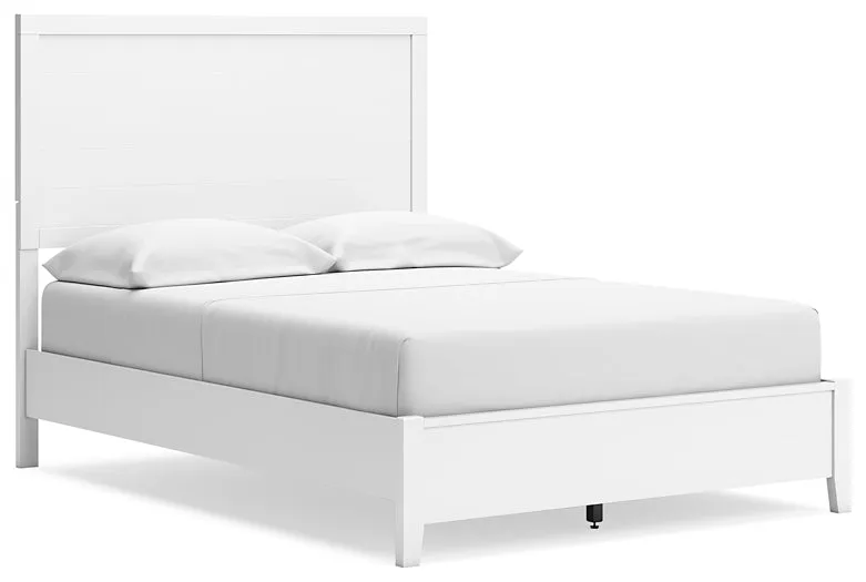 Binterglen Full Panel Bed with Mirrored Dresser