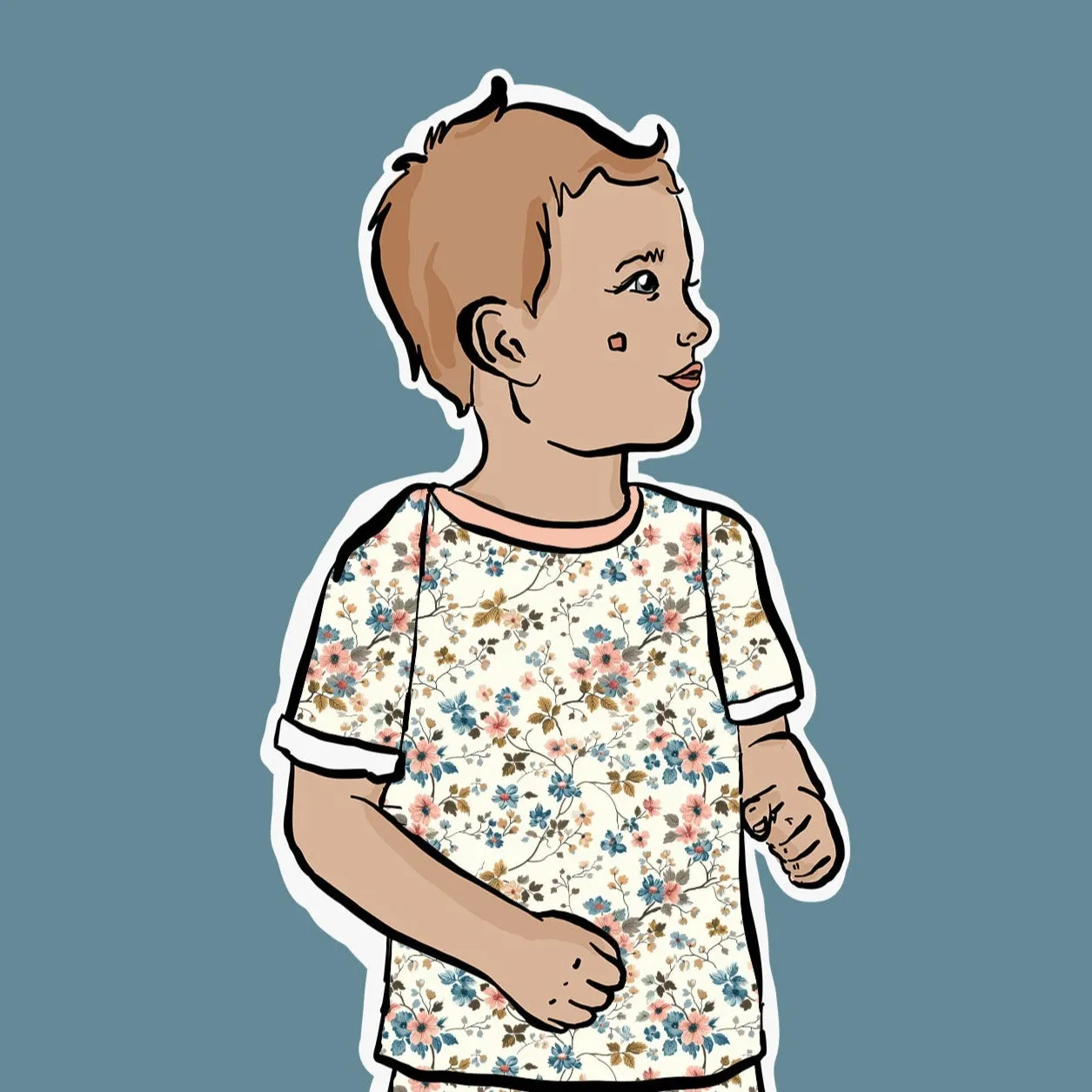 Blossom Summer Short Set