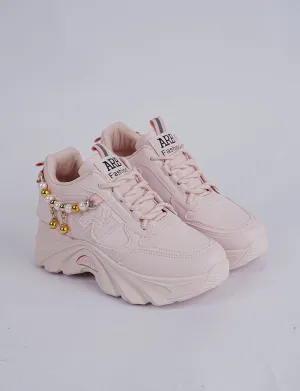 Blush Pearl Walkers – Graceful Steps, Timeless Style