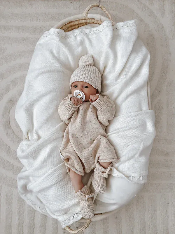 BOOTIES | OATMEAL FLECK