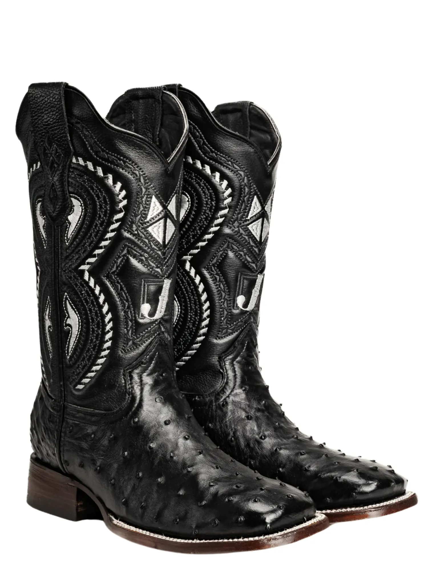 Botas Vaqueras Rodeo Exoticas de Avestruz Original para Hombre 'Joe Boots' - ID: 703NE