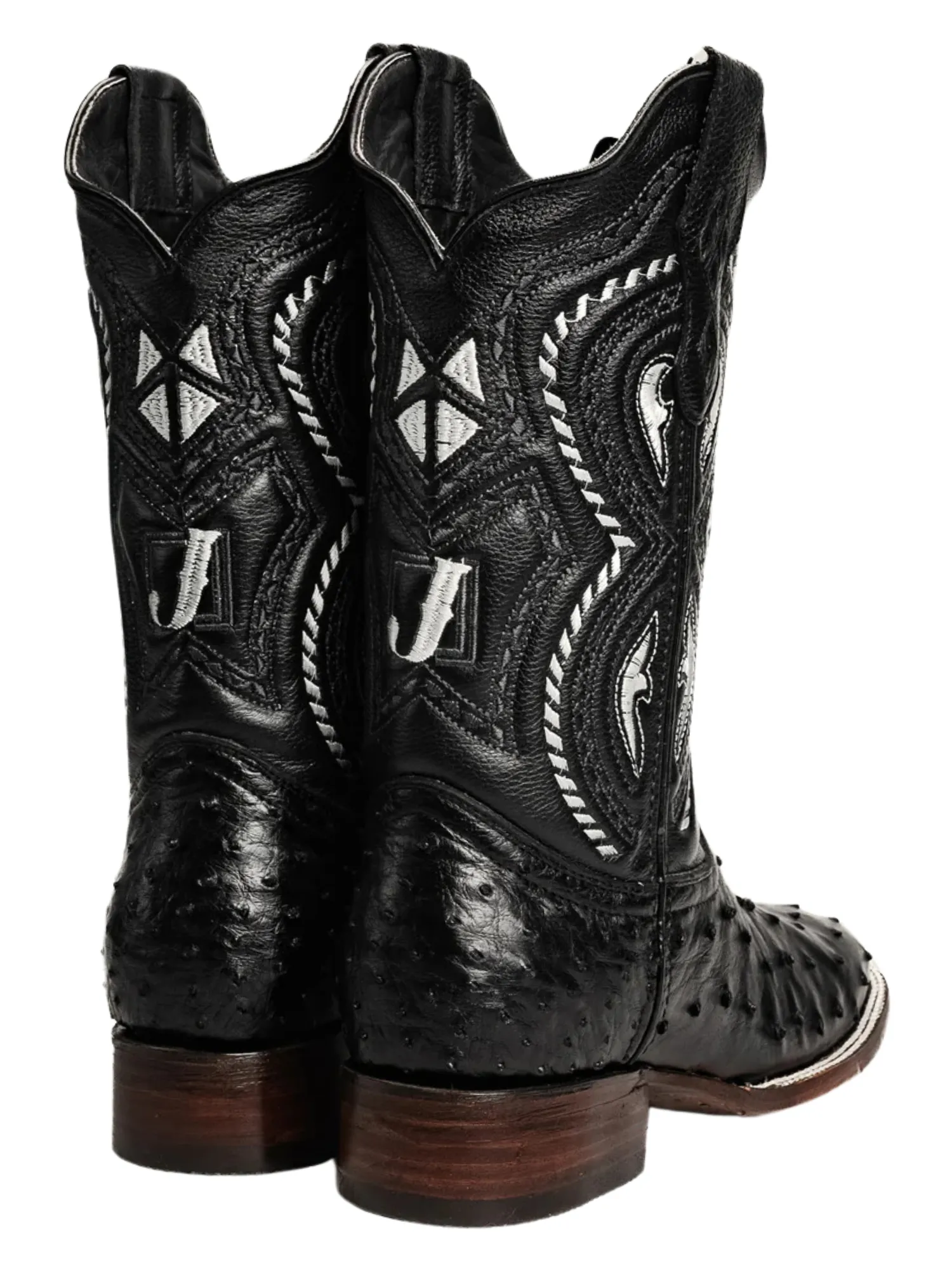 Botas Vaqueras Rodeo Exoticas de Avestruz Original para Hombre 'Joe Boots' - ID: 703NE