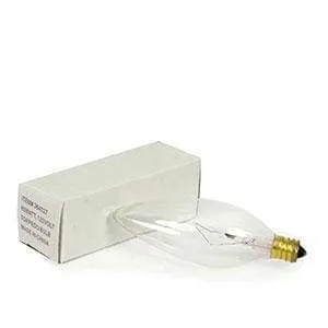 Box of 25 Cozy 60 Watt Torpedo Light Bulbs for That Perfect Farmhouse Glow