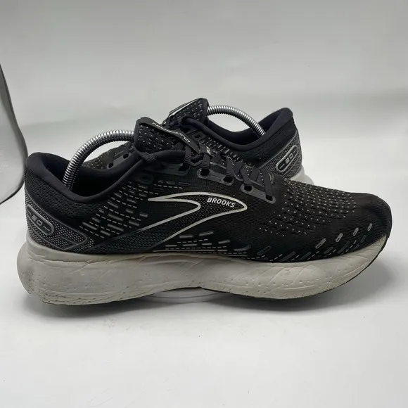 Brooks Shoes Men Size 11 Glycerin 20 Black Athletic Road Running Sneakers 3992