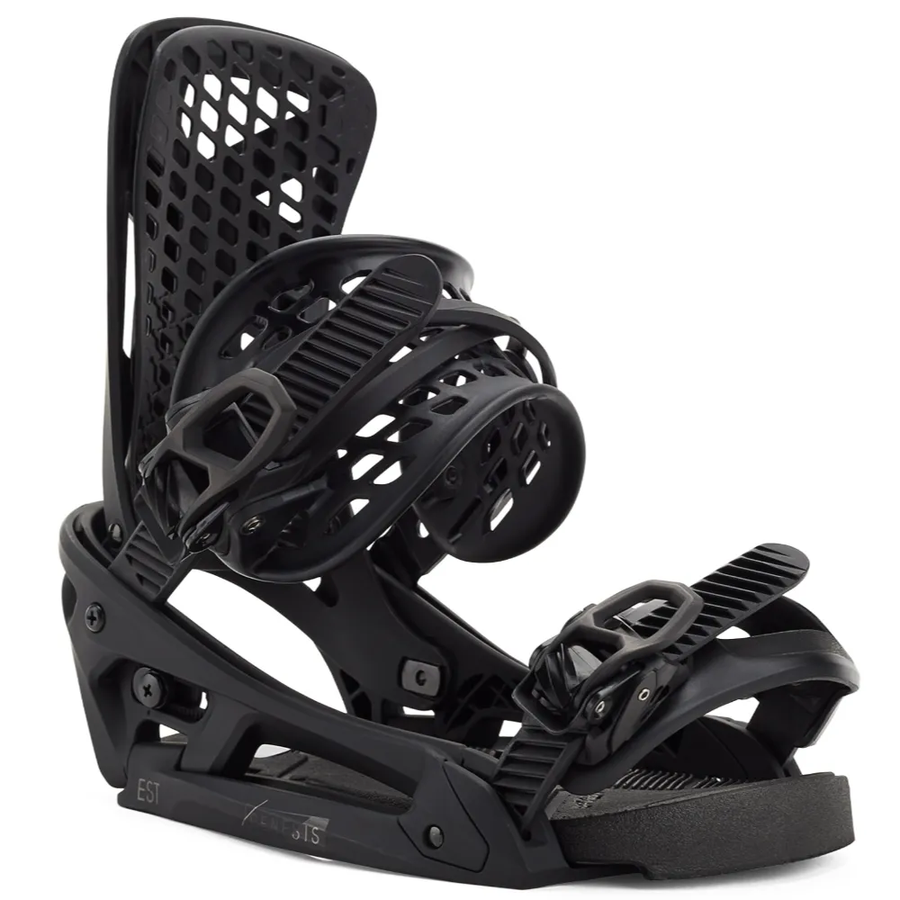 BURTON Genesis EST snowboard bindings - Black