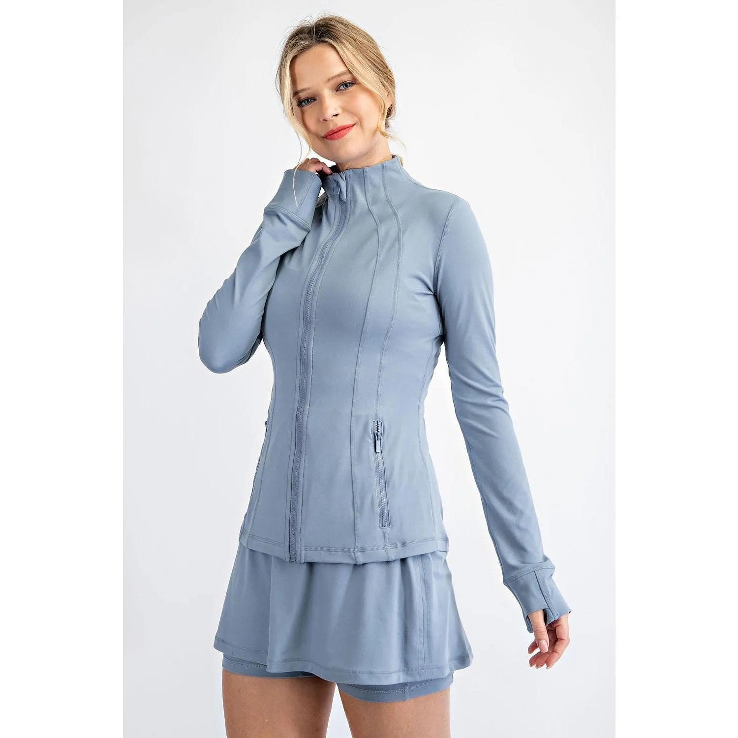 Butter Soft Jacket in Light Blue