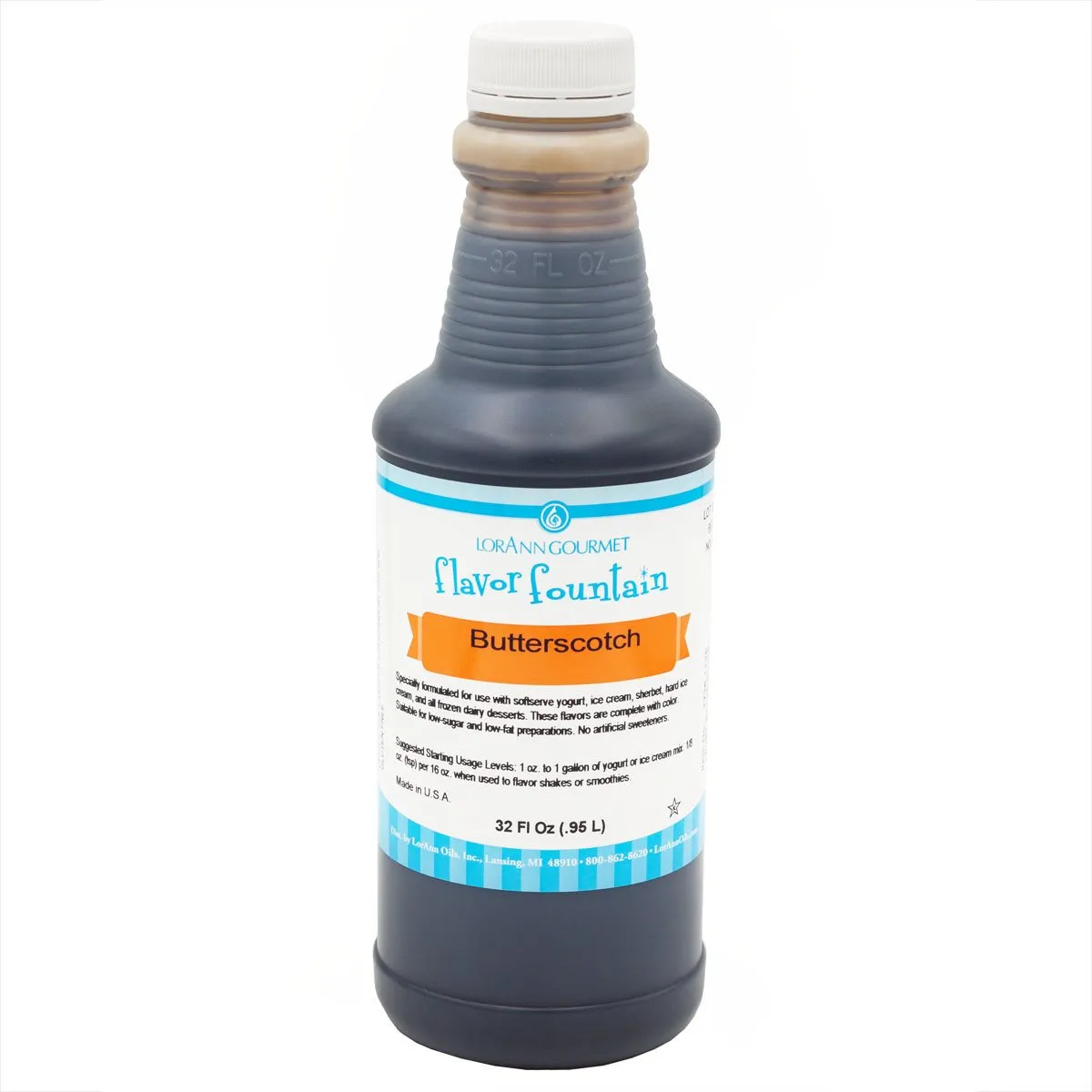 Butterscotch Flavor - 4 oz. - 32 oz. - Ice Cream and Beverage Flavors - LorAnn Oils - Canadian Distribution