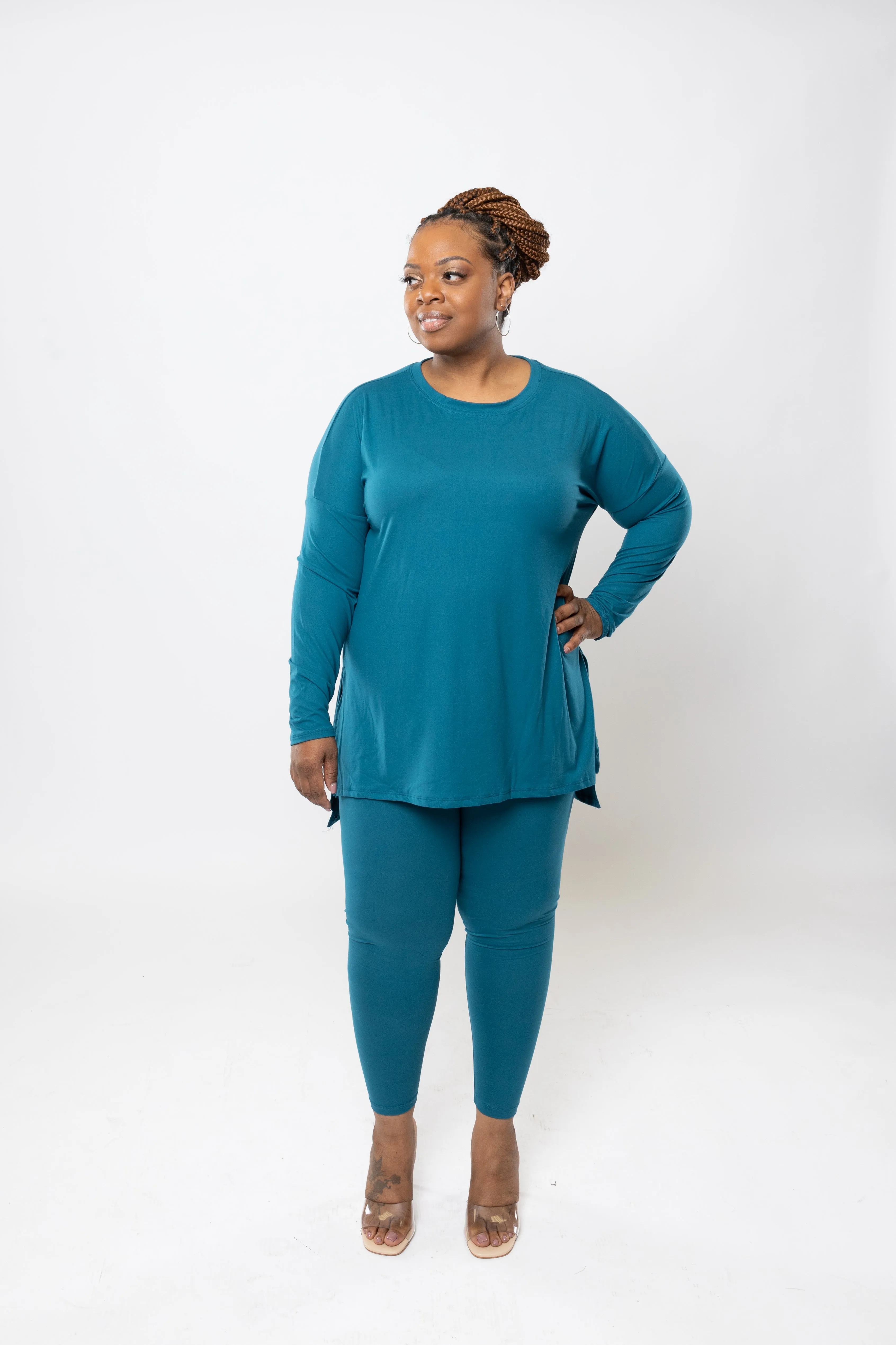 Buttery Soft 2 Piece Long Sleeve Lounge Wear Set