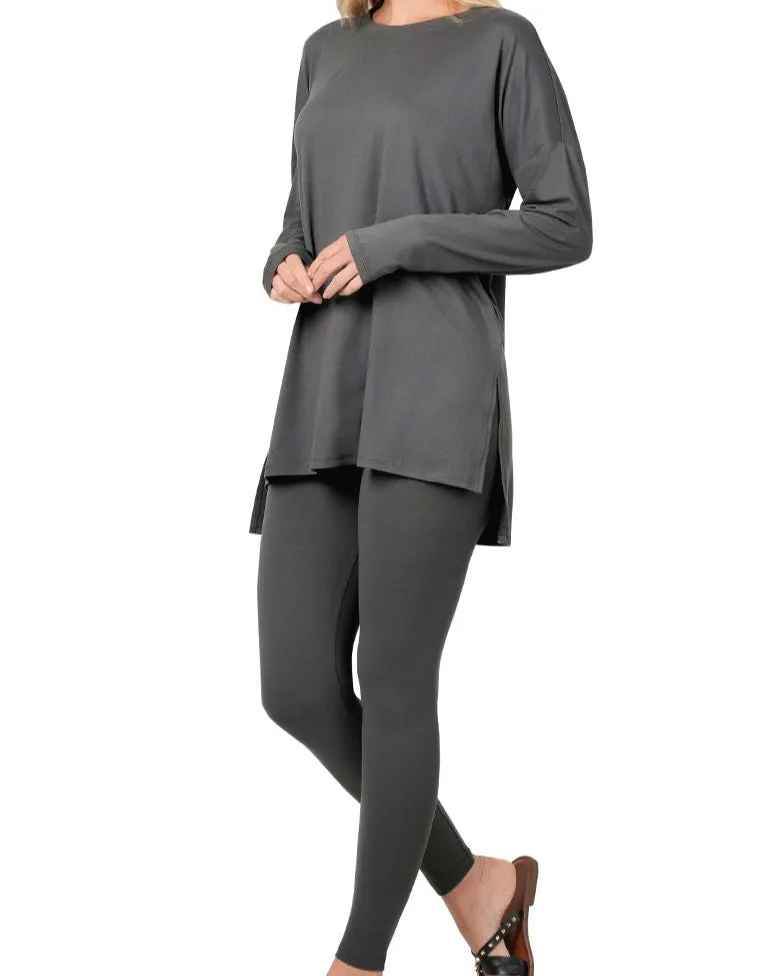 Buttery Soft 2 Piece Long Sleeve Lounge Wear Set