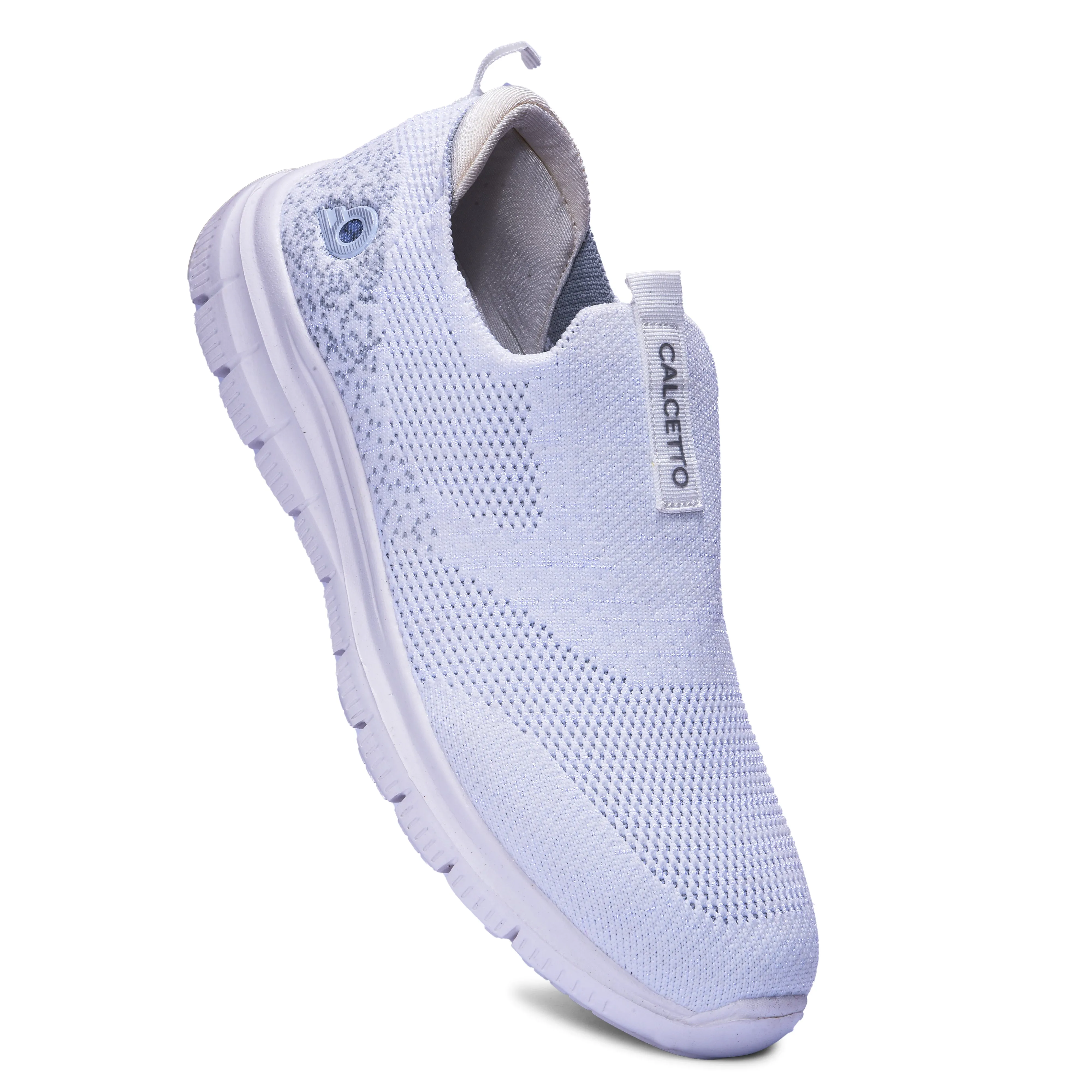 Calcetto Lightweight Casual WoMen's Running Sports Shoes CLT-9819 Full White