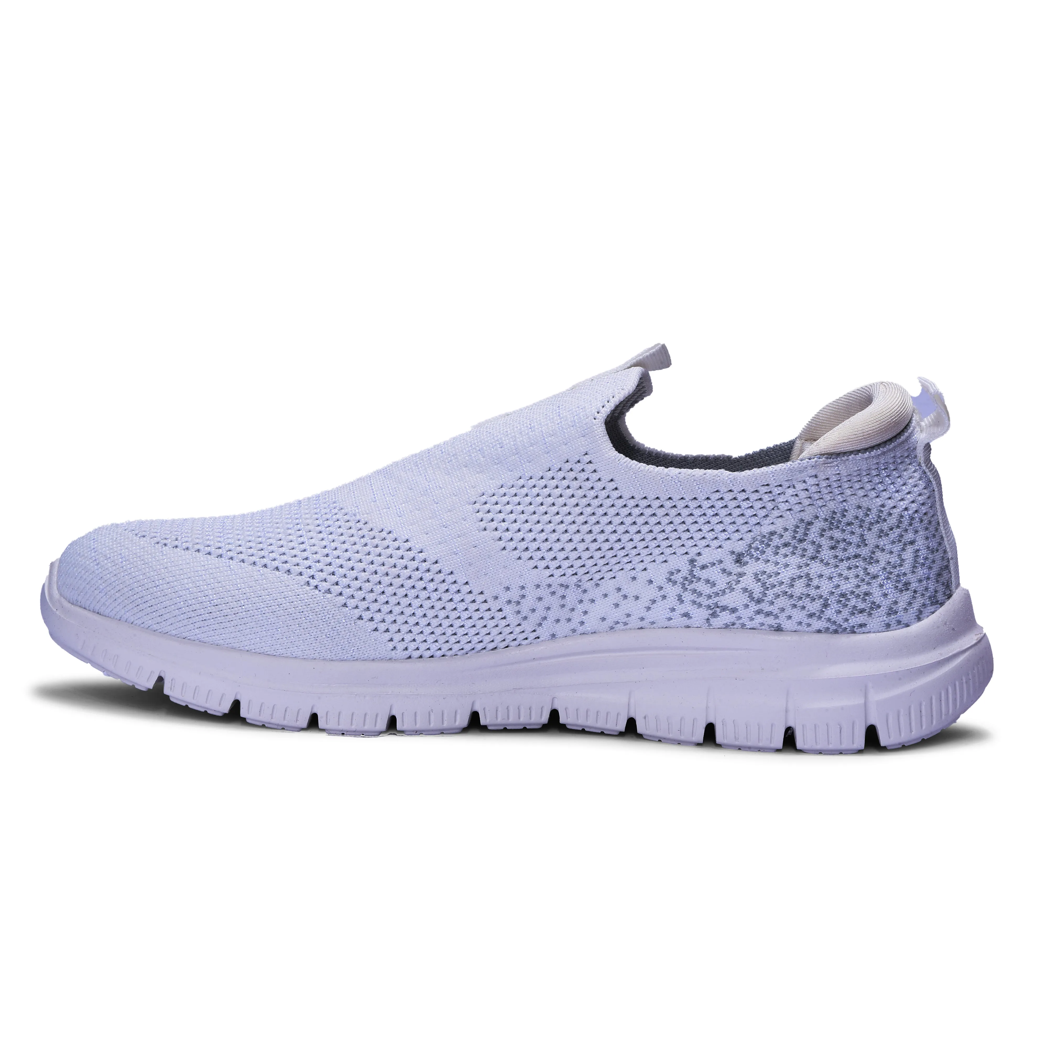 Calcetto Lightweight Casual WoMen's Running Sports Shoes CLT-9819 Full White