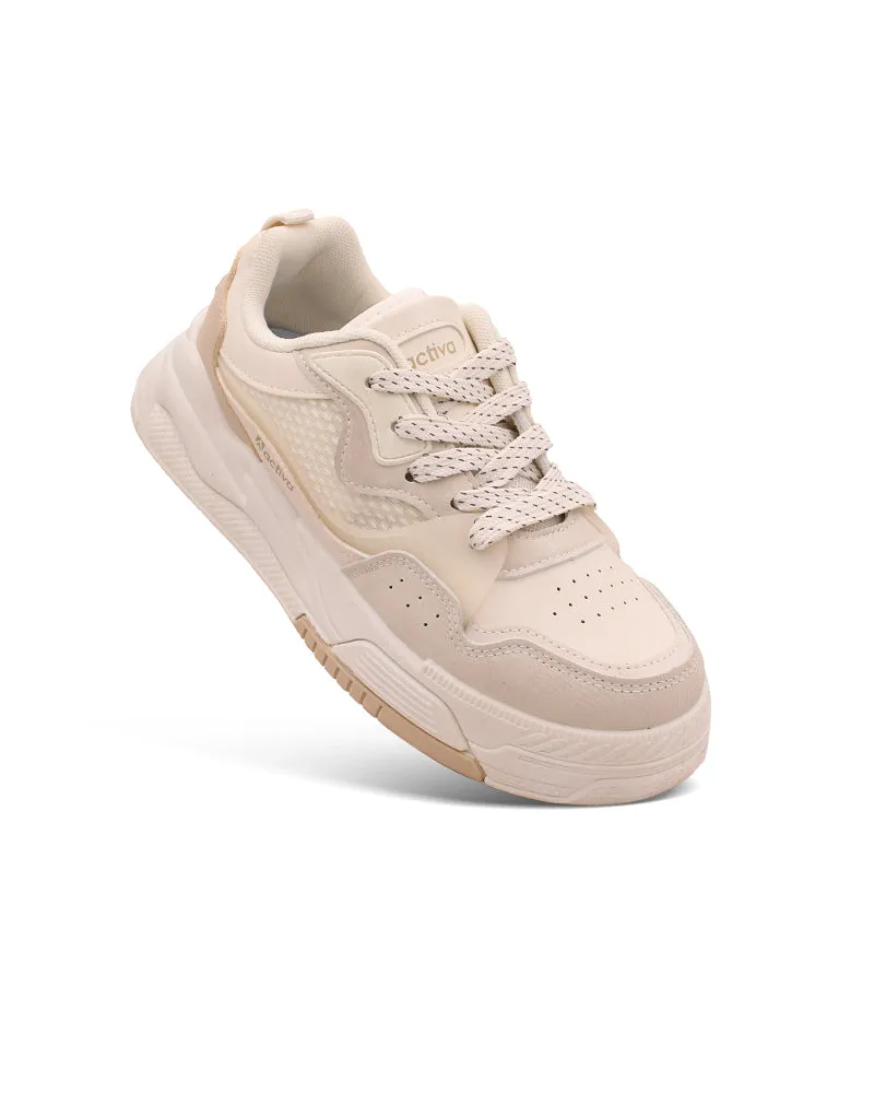 Chic Casual Lace-Up Sneakers for Women