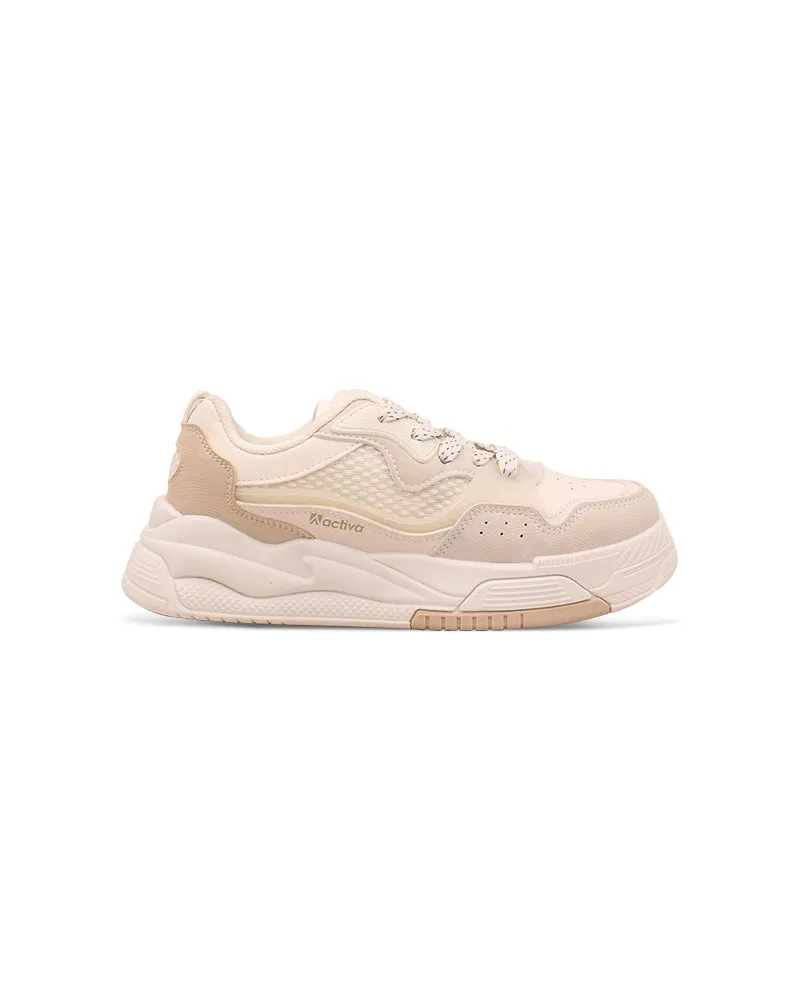 Chic Casual Lace-Up Sneakers for Women