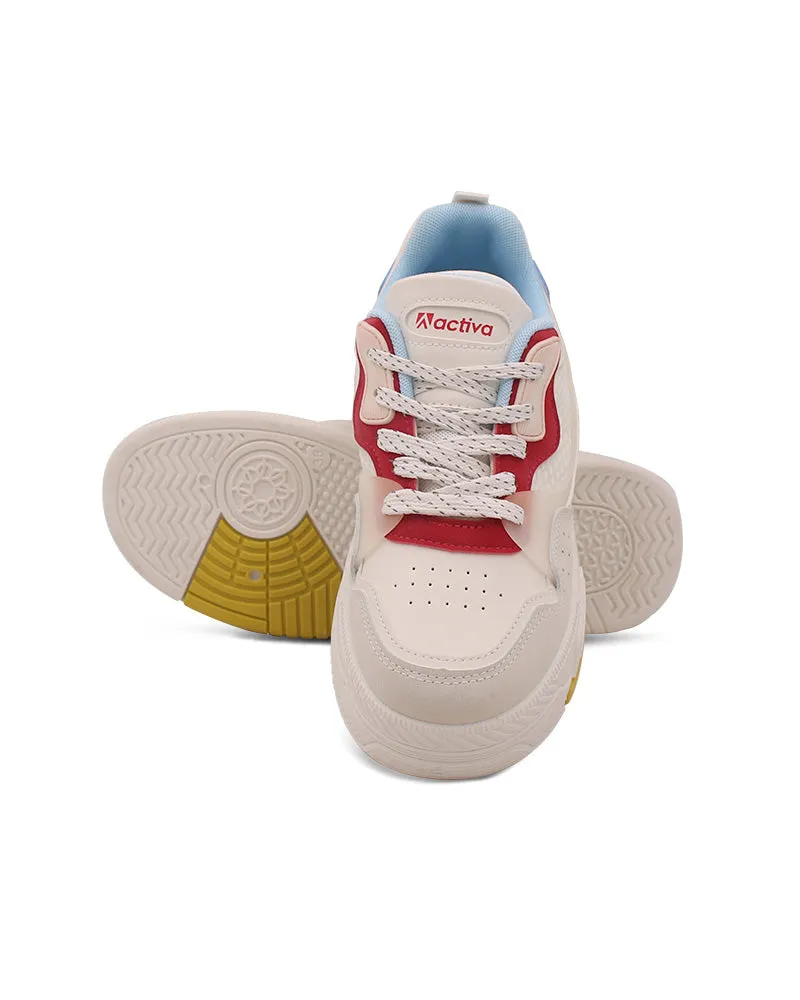 Chic Casual Lace-Up Sneakers for Women
