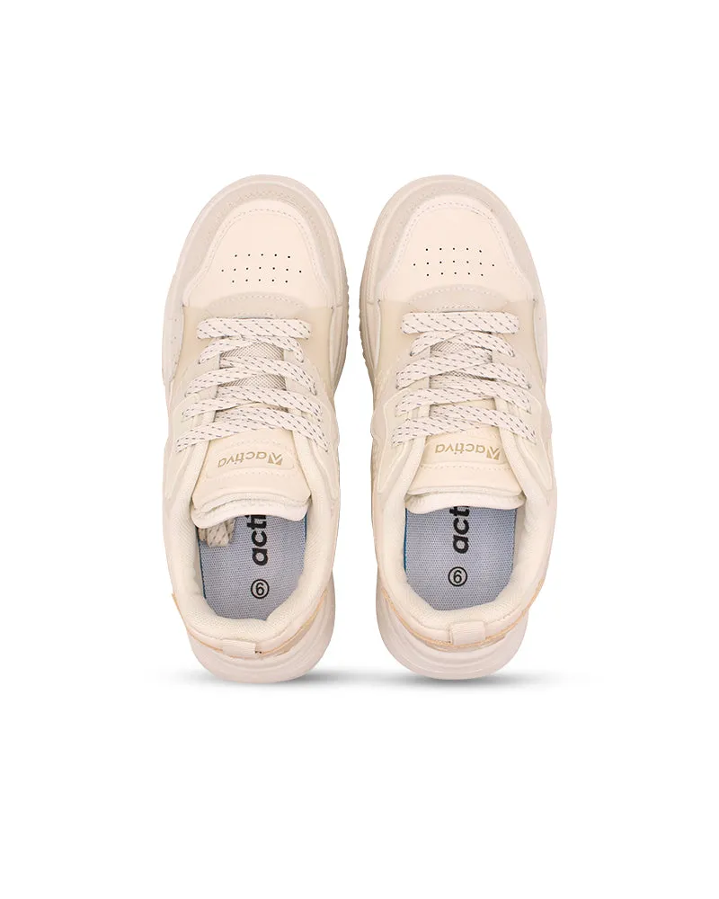 Chic Casual Lace-Up Sneakers for Women